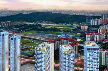 融身於繁華都市中的士布爹